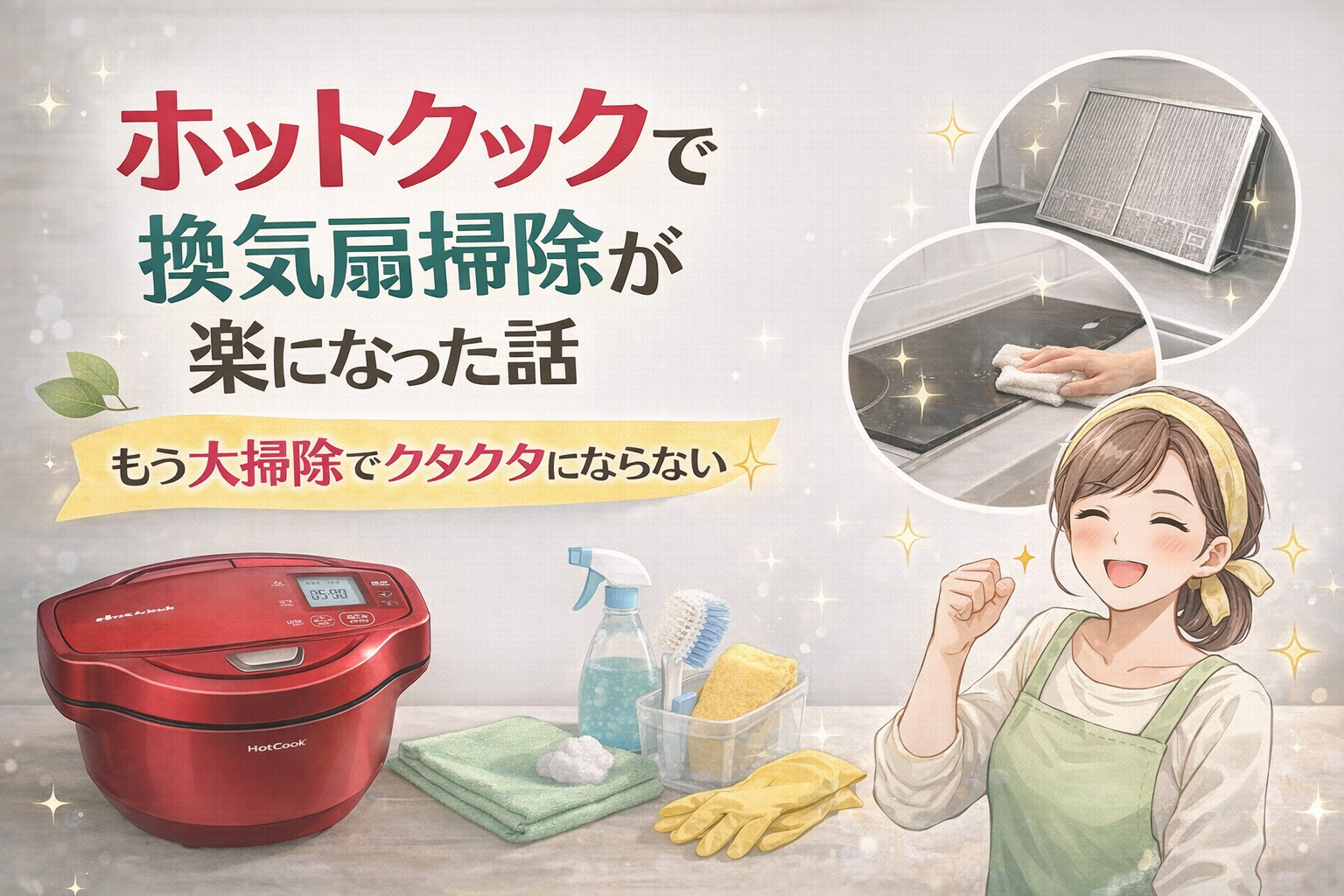 「ホットクックで、私の生活はここまで変わりました」💁‍♀️